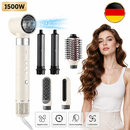 Haartrockner lockenstab 1 - haartrockner, 6-in-1