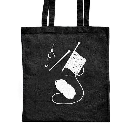 Shopper tasche knitting - "knitting, for