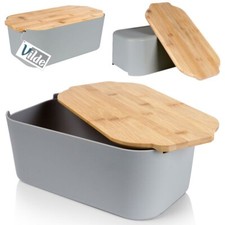 Brotkasten mit holzbrett - brotkasten,