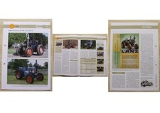 LANZ 25 PS Bulldog Traktor Schlepper Typ HN 3 1936 Weltbild