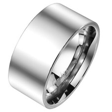 Edelstahl Unisex Herrenring