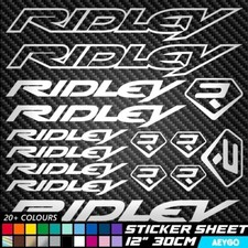 15x RIDLEY Vinyl Aufkleber