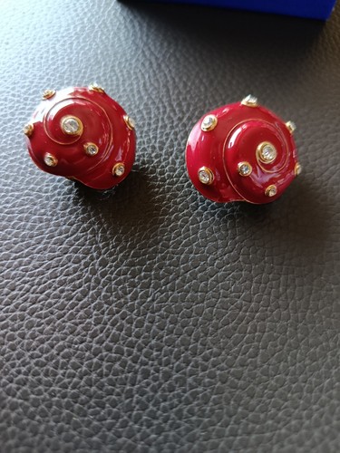 Ohrclips cabouchon schnecke - cabouchon,