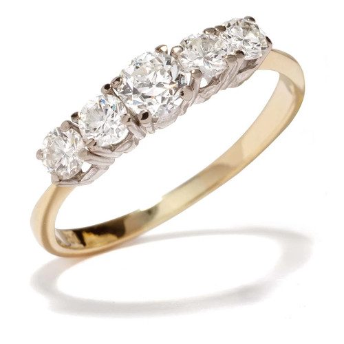 Ring mit diamanten - diamanten, 750er