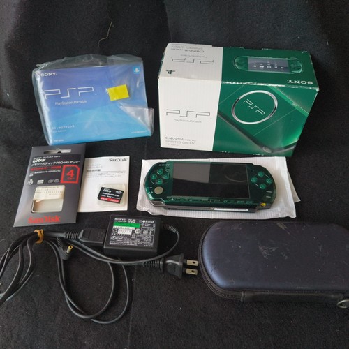 Sony psp 3000 spirited green - psp,
