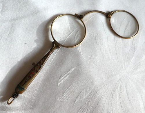 Antike jugendstil prunk brille - antike,