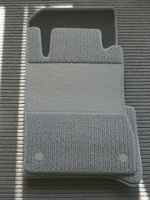 $$$ Lengenfelder Rips Fußmatten für Mercedes Benz W211 S211 E-Klasse + GRAU +NEU