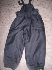 "Kik" Schneehose mit verstellb.Träger, zum Spielen, grau, Gr. 92/98