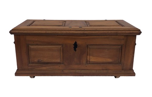 Massive nussbaumtruhe barock - massive,