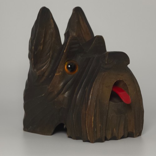 Tischklingel hund holz - tischklingel,