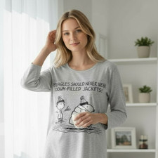 Princess Goes Hollywood Damen Shirt 3 / 4 Ärmeln  helles blau mit Abdruck Gr. 36