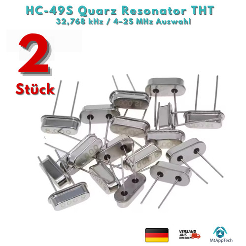 49s quarz resonator - quarz, tht