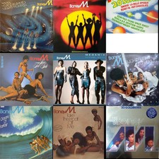 Complete Boney M. Vinyl Vinyl Collection 9 records