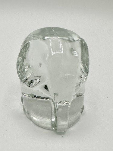 Glasfigur elefant - glasfigur,