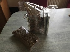 Imker Smoker mit 500 g Rauchmittel Rauchbläser Imkerei DNM Zander Dadant V2