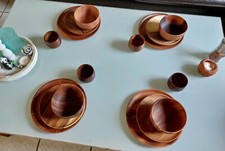 Akazienholz Geschirr-Set -