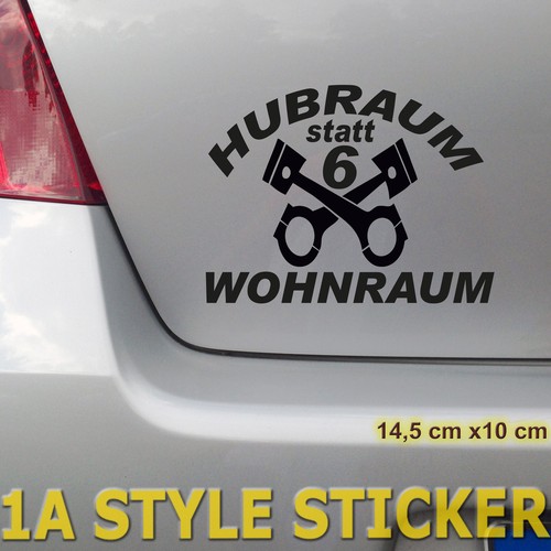 Hubraum statt wohnraum - statt,