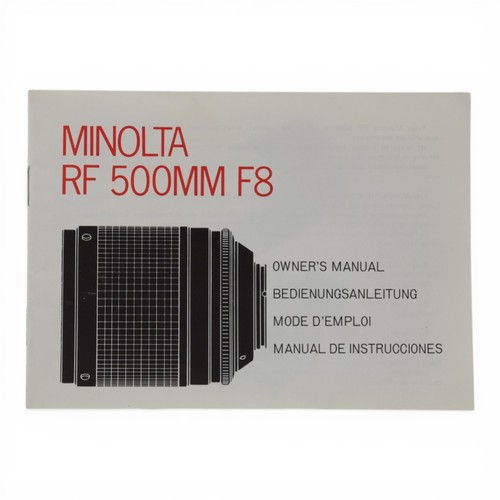 Minolta 500mm f8 - minolta,