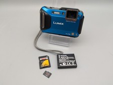 Panasonic Lumix FT5 Full-HD Digitalkamera Wasserdicht Leica blau 32GB geprüft ✅