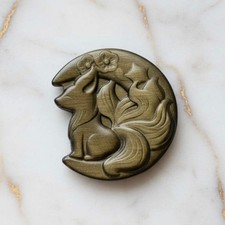 Gold Obsidian Fuchs Kristall