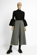 Yukai Culotte Hose Kitt 100% Supima Baumwolle Avantgarde Oversize Gr. 48 50