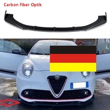 Carbon Fiber Front Spoiler Lippe Stoßstange Frontansatz ABS Für ALFA ROMEO MITO
