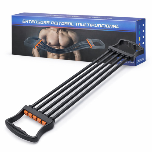 Chest expander übung - expander, abzieher