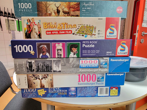 Puzzle konvolut 1000 teile - puzzle,