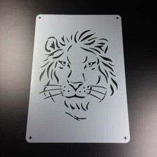 A4 Schablone Löwe Afrika