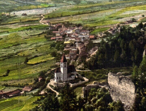 Südtirol 1912 burgruine - 1912, -burgruine