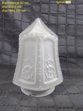 Jugendstil Lampenglas Antik