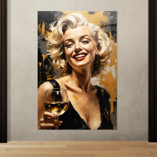 Wandbild marilyn monroe - wandbild,