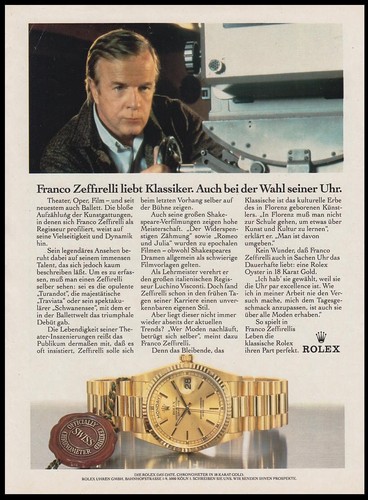 Rolex day date reklame - rolex,
