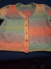 Handgestrickte Jacke XL