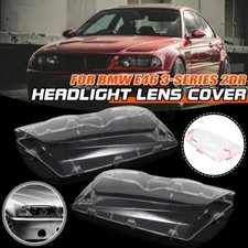 Paar Scheinwerferglas Streuscheibe Für 1999-03 BMW E46 Coupe Cabrio Vorfacelift