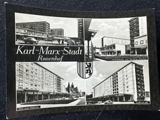 DDR Ansichtskarte Karl-Marx Stadt Rosenhof / S/W - Gelaufen - Wie Foto / JO