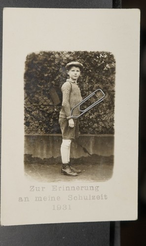 Foto schulkind knabe - ak,