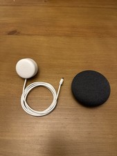 Google Nest Mini (2. Gen) Smart Lautsprecher - Anthrazit (Schwarz)