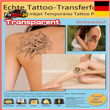 TransOurDream Tattoo Papier