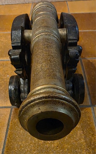 Uraltes kanonenmodell ein - kanonenmodell,,