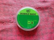 RWS  Basic Diabolo-Kugeln 4,5 mm 500Stück je Dose,10Dosen in dieser Auktion