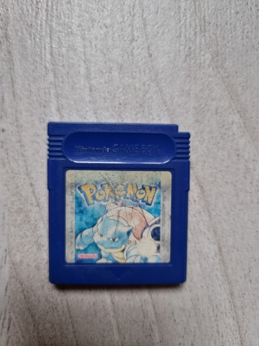 Pokemon blaue edition game boy - game,
