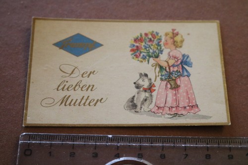 Tolles altes schildchen der - -,