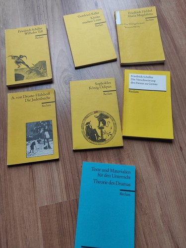 Reclam sammlung hefte - reclam, sammlung,