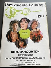 Dunja Rajter / Gunther Gabriel Werbeanzeige / Zeitschrift „Musikmarkt“ (1978)