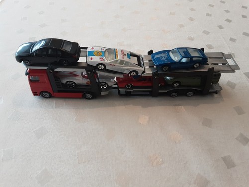 Autotransporter mit autos - autotransporter,