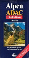 ADAC Karte, Alpen | Buch |