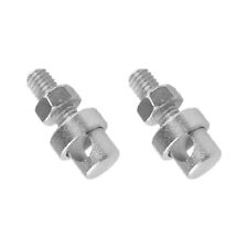 2x Fahrrad Schutzblech Strebenbolzen Klemmschrauben Schraube Kabelklemme Bluemel