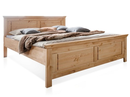 Doppelbett massivholzbett bett - doppelbett,