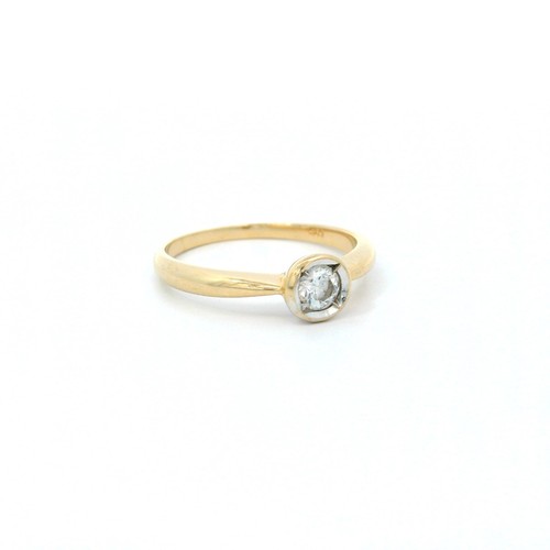 Damenring bicolor mit - damenring,